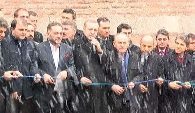 Cumhurbaşkanı Erdoğan Kar Altında Müze Açtı
