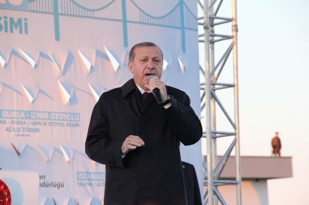 Cumhurbaşkanı Erdoğan Yıkım Ekibiyle Mücadele Ettik