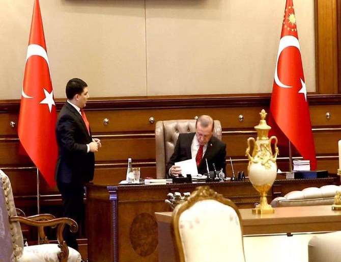 Cumhurbaşkanı Erdoğan’ın Akşam Mesaisi