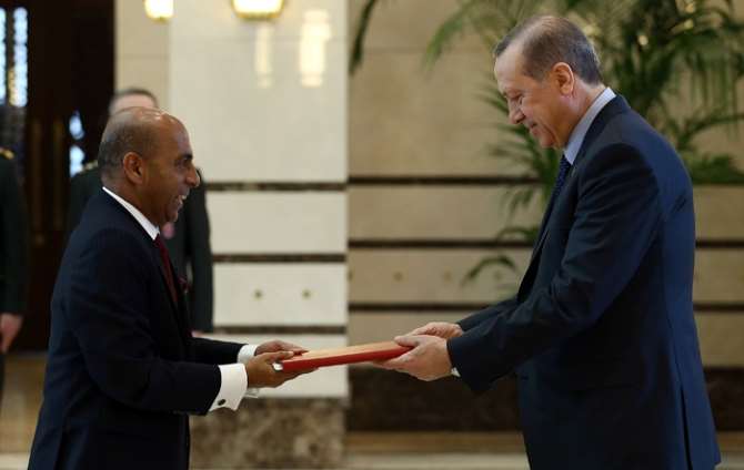 Cumhurbaşkanı Güven Mektubunu Kabul Etti