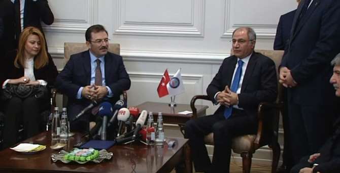 Cumhurbaşkanına Ve Başbakana Teşekkür Etti