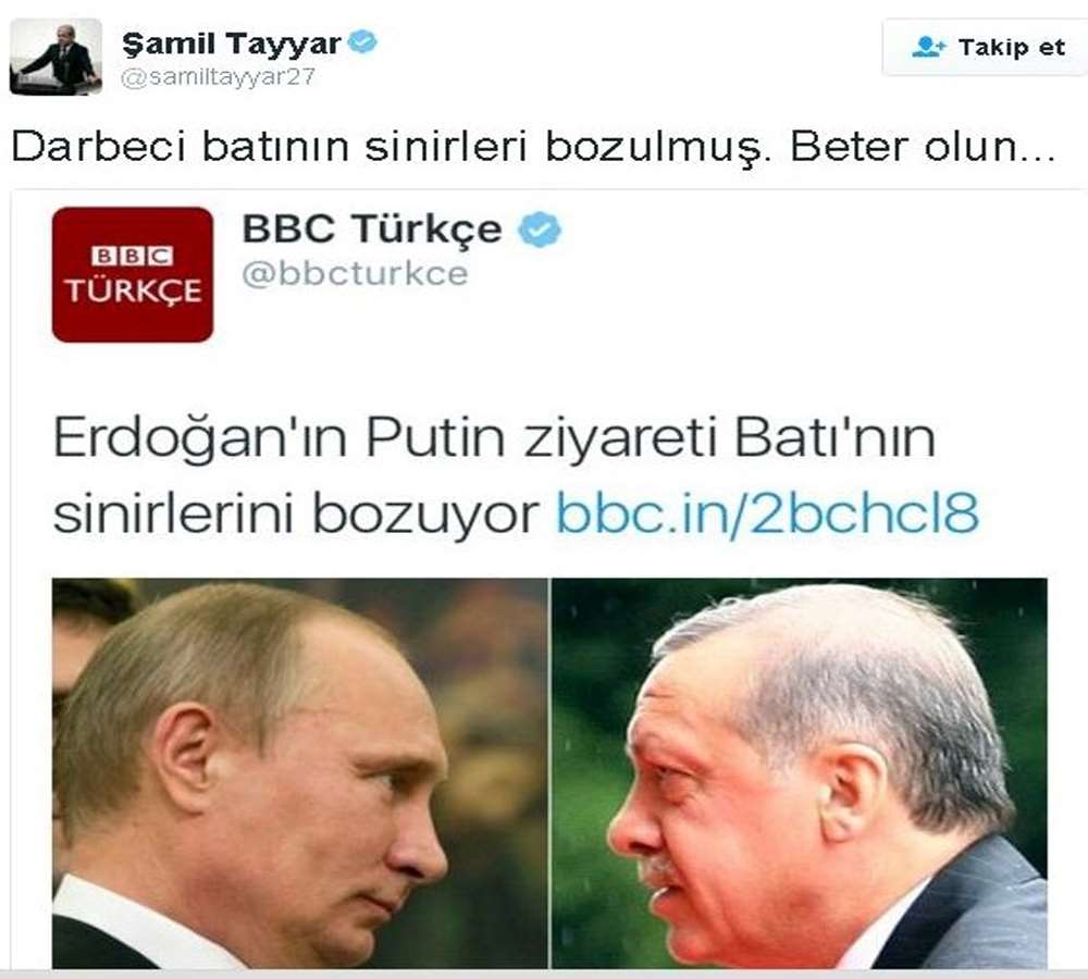 Darbeci Batının Sinirleri Bozulmuş