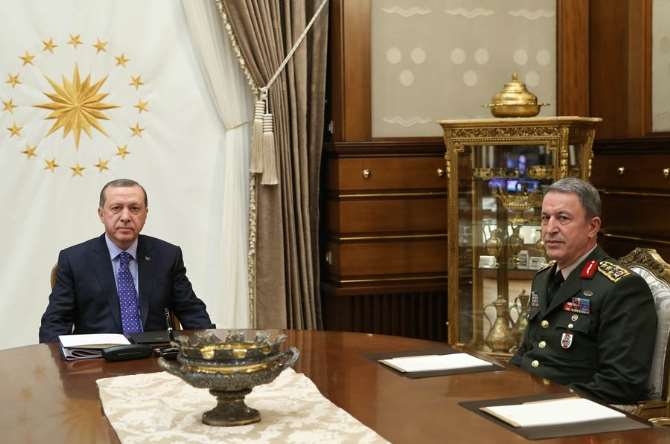 Davutoğlu, Cumhurbaşkanlığı Külliyesi’nde