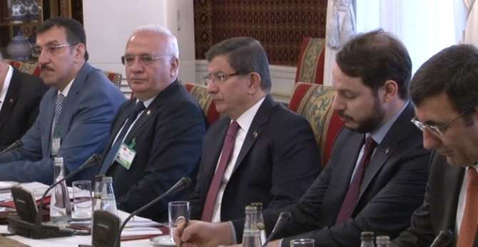 Davutoğlu Heyetler Arası Görüşmeye Başkanlık Etti