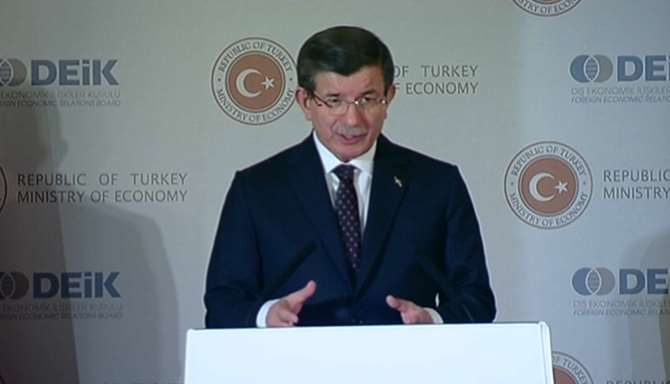 Davutoğlu İş Adamlarına Hitap Etti