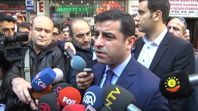 Demirtaş’a Göre Pyd Tehdit Değil !