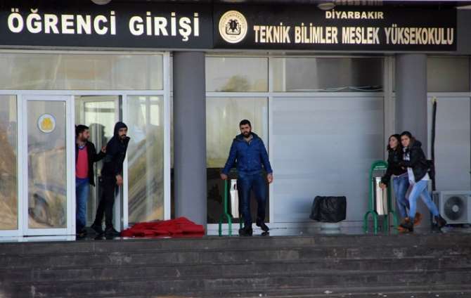 Dicle Üniveritesinde Gerginlik