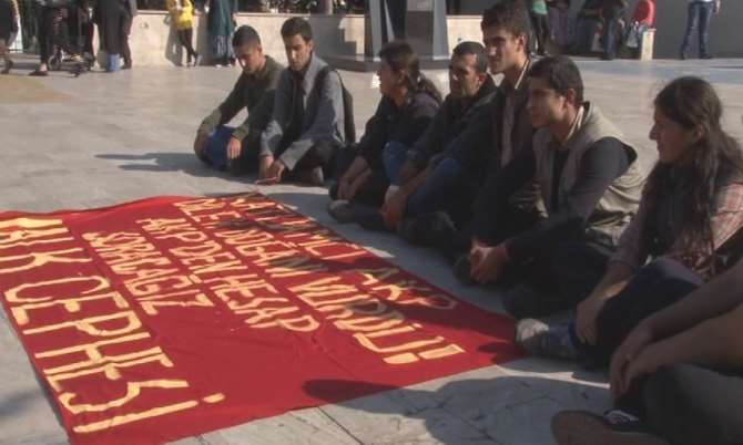Dilek Doğan Protestosunda 9 Gözaltı