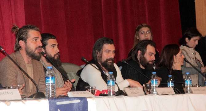 Diriliş Ertuğrul Üniversitelilerle Buluştu