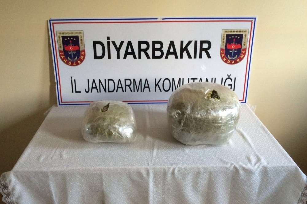 Diyarbakır’da 29 Kilo Esrar Ele Geçirildi