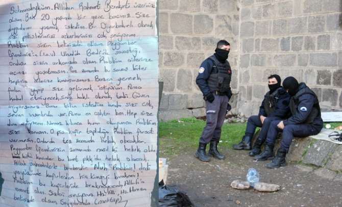 Diyarbakırlı Kızdan Polisleri Duygulandıran Mektup