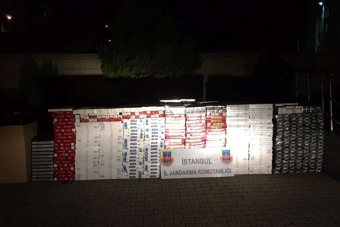 Durdurulan Tır’dan 24 Bin Paket Kaçak Sigara Ele Geçirildi