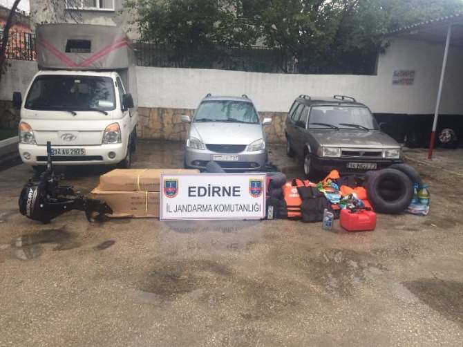 Edirne’de Yakalandılar