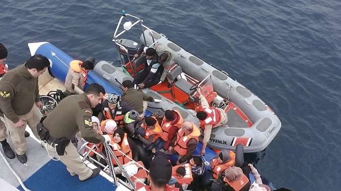Ege’de 15 Günde 4 Bin 471 Mülteci Yakalandı
