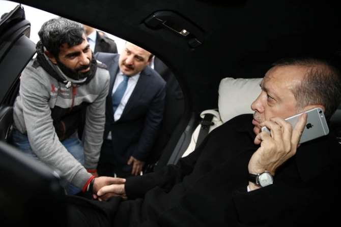 Erdoğan Baş Başa Da Görüştü