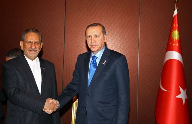Erdoğan İran Cumhurbaşkanı Yardımcısı İle Görüştü