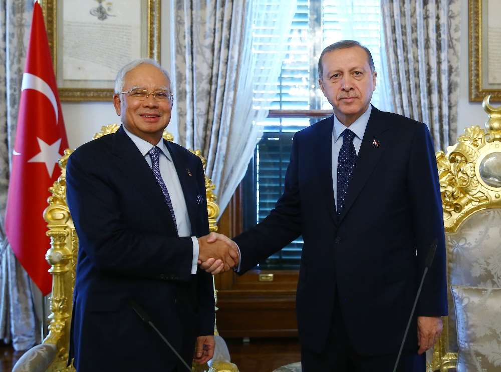 Erdoğan Malezya Başbakanı’yla Görüştü