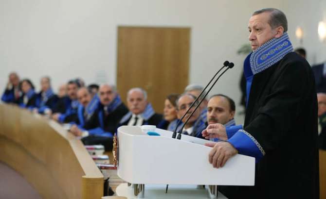 Erdoğan Sayıştay Genel Kuruluna Katıldı