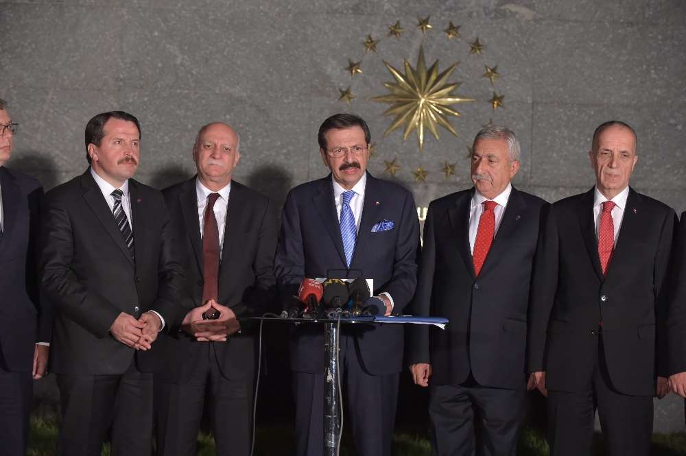 Erdoğan Türkiye-ab Karma İstişare Komitesiyle Görüştü