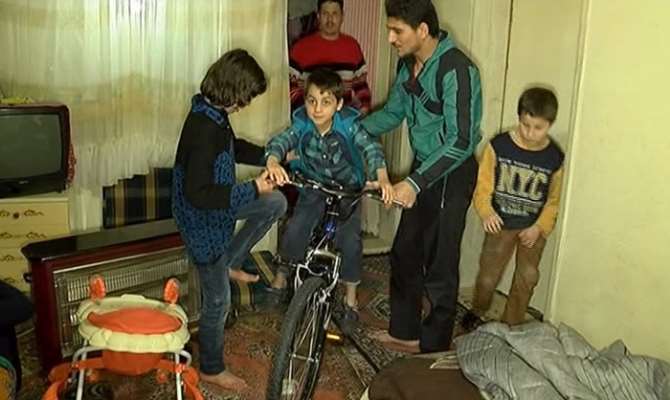 Erdoğan’dan Suriyeli Hasan’a Bisiklet Sürprizi