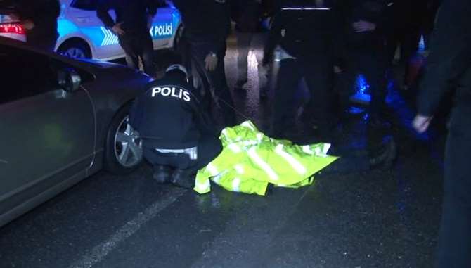 Erdoğan’ın Konvoy Güzergahında Kaza: 1 Polis Yaralı