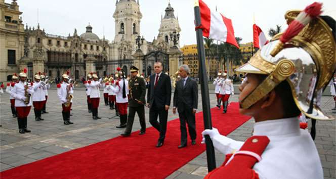 Erdoğan’ın Peru Ziyaretiyle Bir İlk Yaşandı!