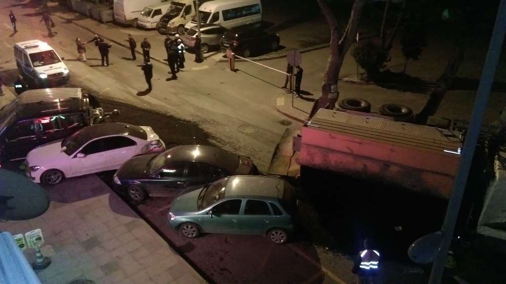 Freni Patlayan Kamyon Korkuttu