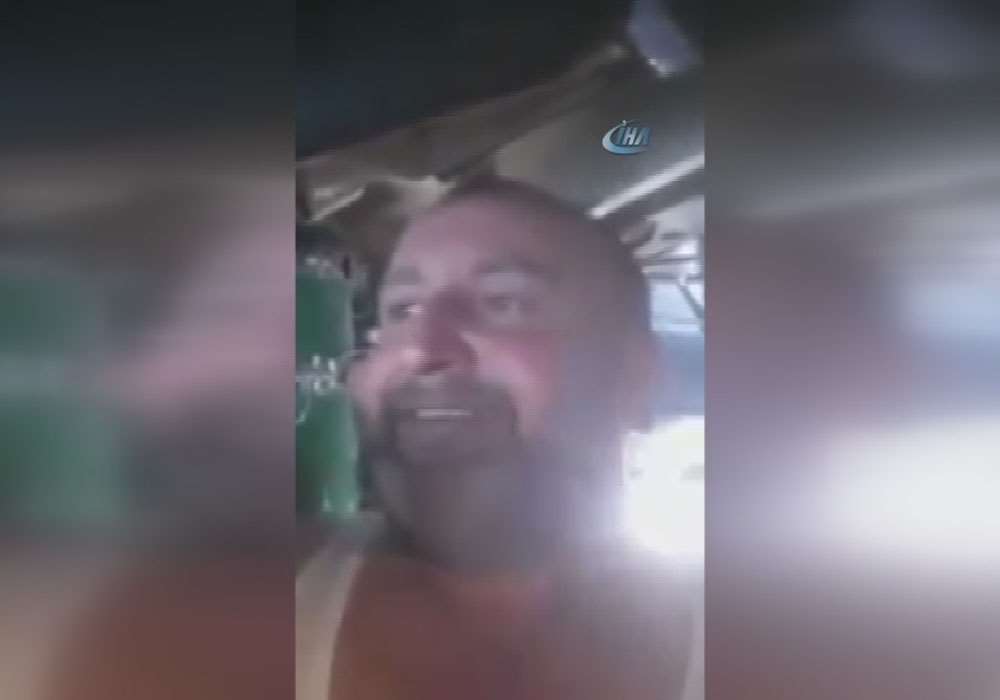 Hainlerin Tankını Alan Rizeli Kamerada