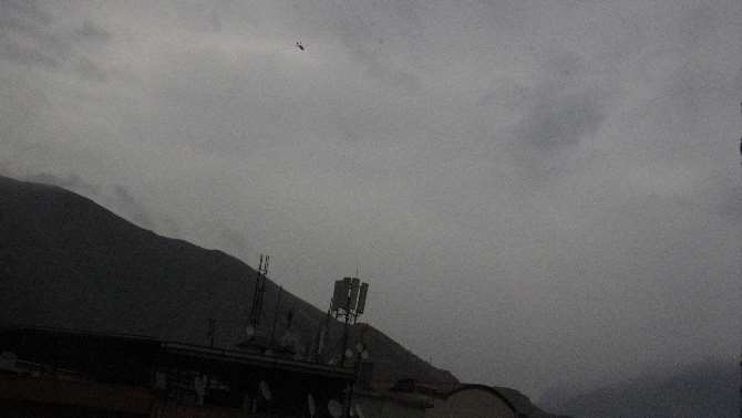 Hakkari’de Yoğun Hava Hareketliliği