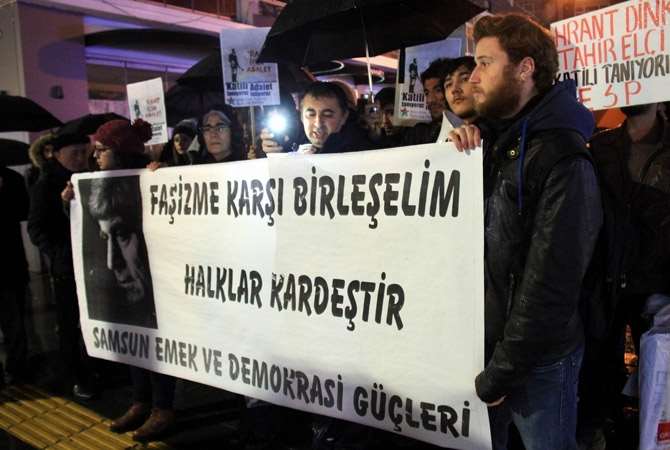 Hrant Dink Eyleminde Gerginlik