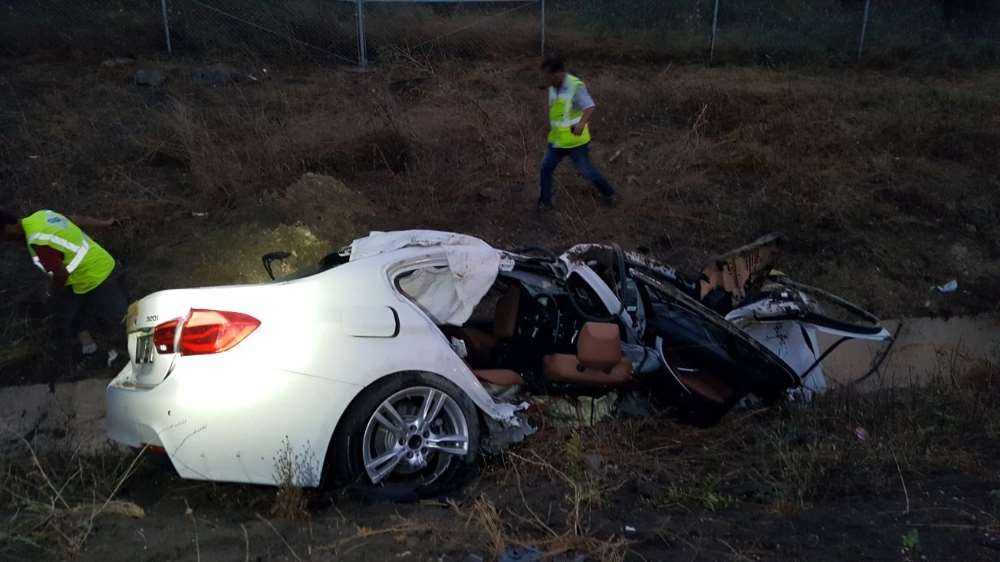 Hurdaya Dönen Otomobilden Sağ Çıktılar
