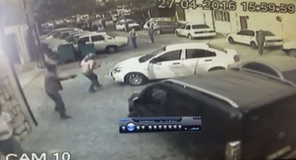 İki Kişinin Vurulduğu Kavga Kamerada