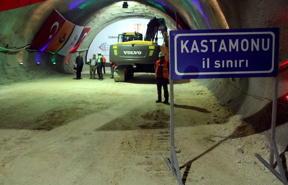 Ilgaz Dağı Tünelinde ’ışık Göründü’