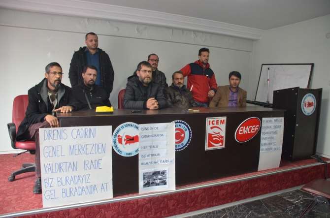 İşçiler Sendikayı İşgal Etti