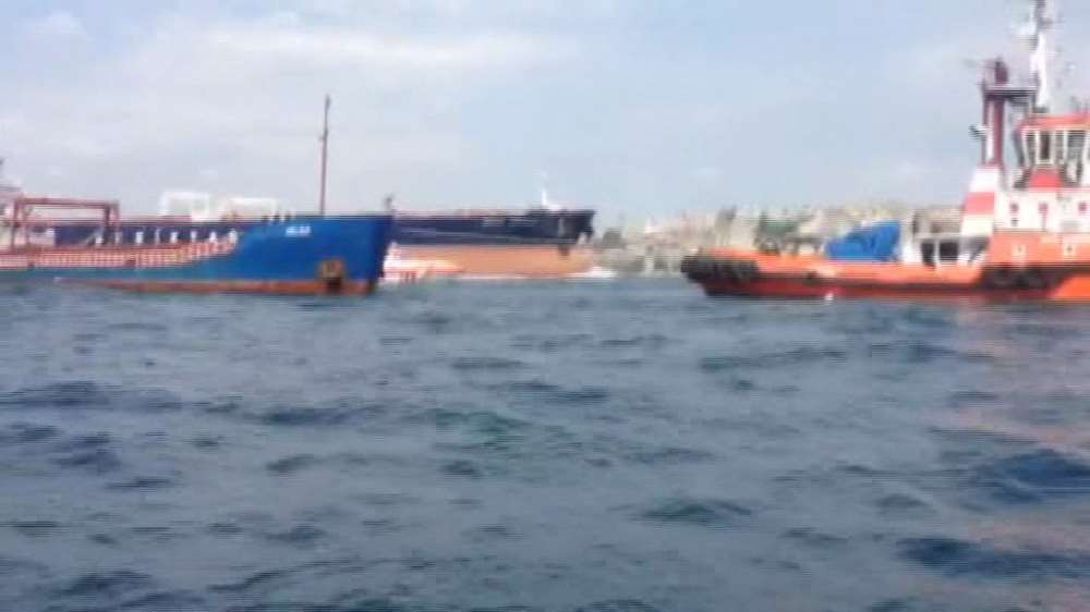 İstanbul Boğazı’nda Hareketli Dakikalar