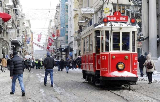 İstanbul Karlar Altında