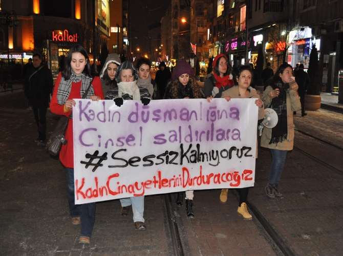 İstanbul’daki Tecavüze Sessiz Kalmadılar