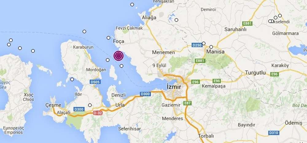 İzmir’de Korkutan Deprem
