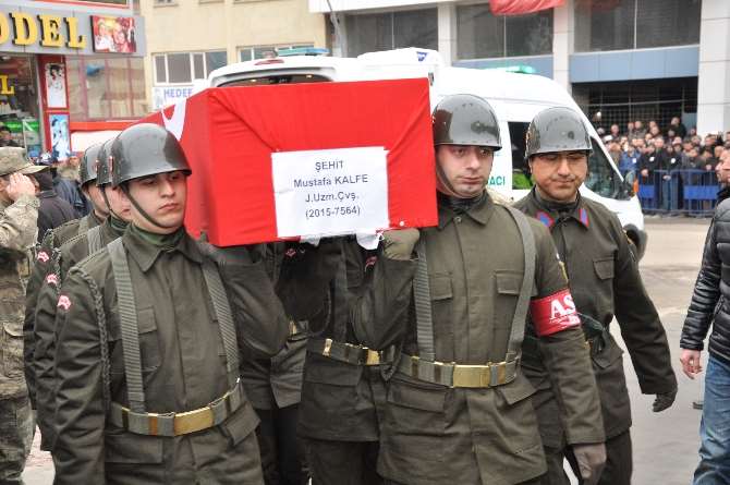 Kahramanmaraş Şehdini Uğurladı