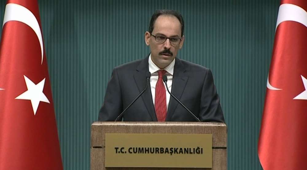 Kalın: Sayın Obama İle De...