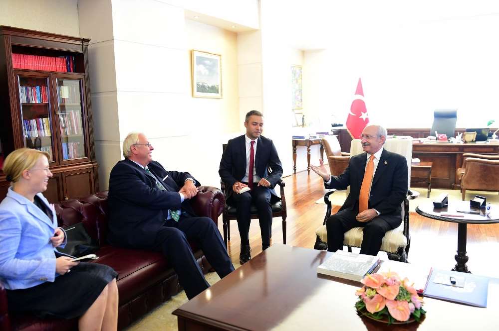 Kılıçdaroğlu, Almanya Büyükelçisi Erdmann İle Görüştü