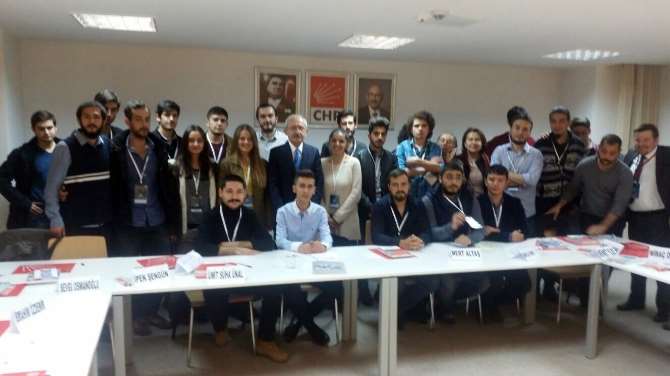 Kılıçdaroğlu’ndan Chp’li Gençlere Sürpriz Ziyaret