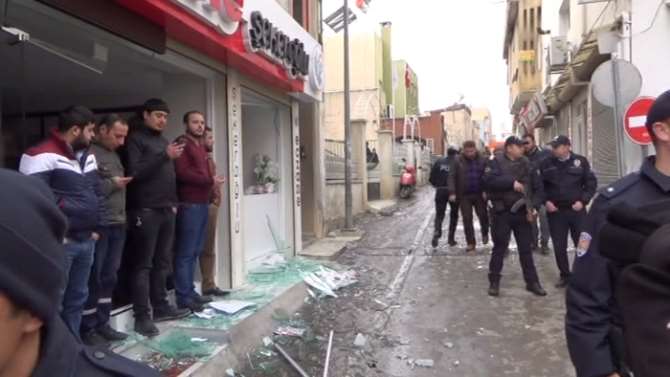 Kilis’te Bir Eve Roket İsabet Etti