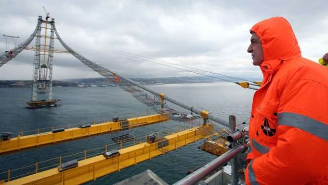Körfez Geçiş Köprüsü’nde İncelemelerde Bulundu