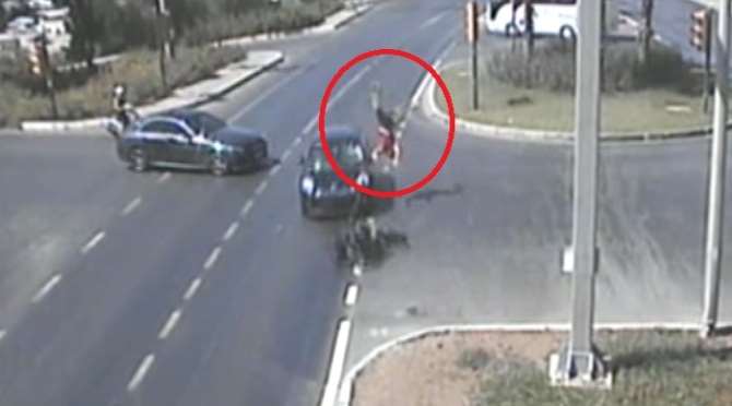 Korkunç Motosiklet Kazaları Kamerada