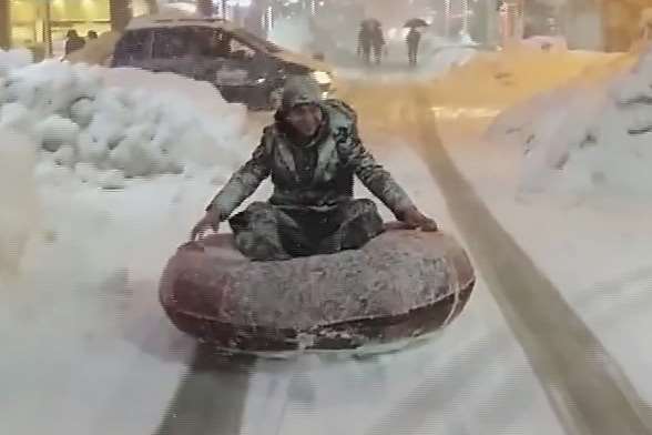 Laz’ın Kayağı Böyle Olur