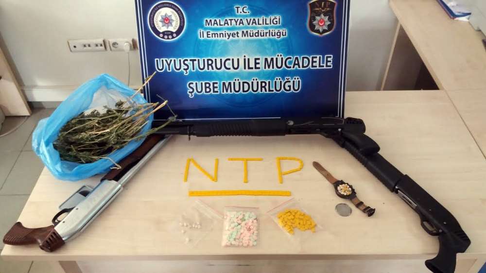 Malatya’da Zehir Tacirlerine Büyük Operasyon