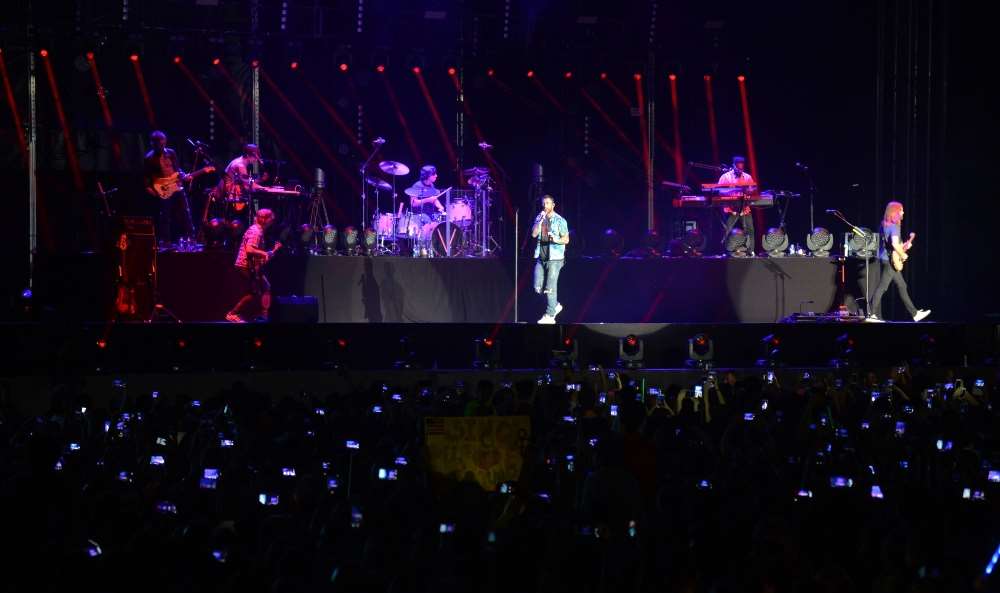 Maroon 5 Antalya’yı Salladı