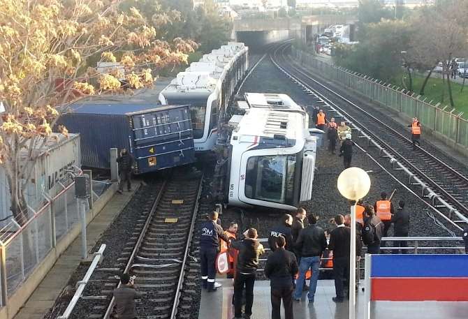 Metroda Yaşanan Kazada Yaralı Sayısı Belli Oldu