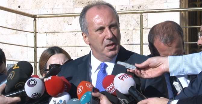 Muharrem İnce İddialı Konuştu